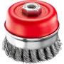 Spazzola a tazza metallo sit - mm.95-acc.0.50 - m14