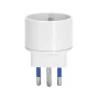 Adattatore schuko - vb73031 - 10a-bianco
