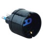 Adattatore schuko - vb73032 - 10a-nero