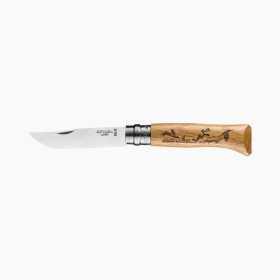 Coltello opinel lepre - n° 8 - m/quercia