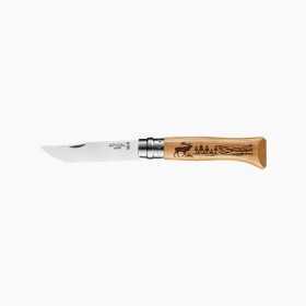 Coltello opinel cervo - n° 8 - m/quercia
