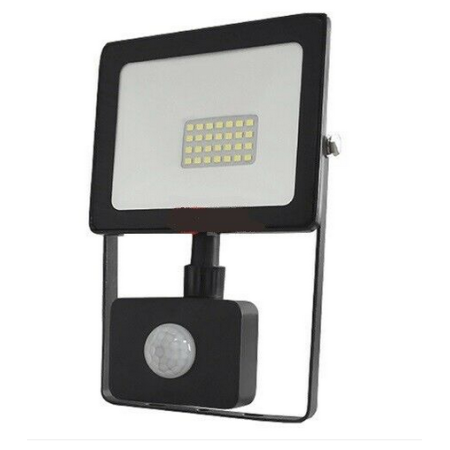 Proiettore led da esterno - 20w - 1600lum. - c/sensore