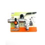 Rubinetto doppio cromato - 1/2"- uscite 3/4 - c/deviatore