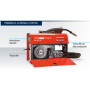 Saldatrice a filo nogas stayer - multi mig 131 - c/filo+torcia e kit elettrodo