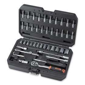 Set chiavi a bussola   mundial - 1/4"- pz.46 - in valigetta