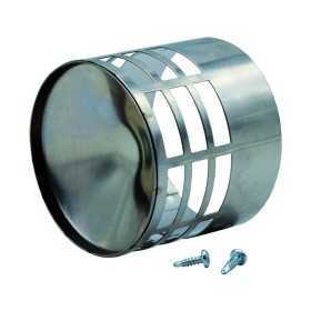 Griglia scarico fumi - d.80 - inox