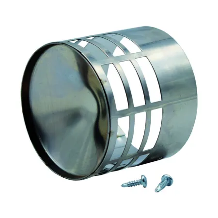 Griglia scarico fumi - d.80 - inox
