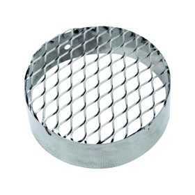 Griglia aspirazione - d.80 - inox