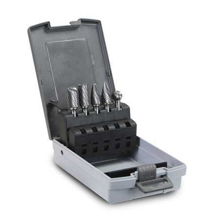 Serie frese metallo duro - attacco 6 mm. - pz.5