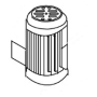 Motore elettrico cpl     docma - 118326 - per spaccalegna svg700/1000
