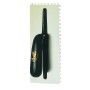 Frattazzo usa acciaio dentato - 28x12 dent.10x10 - manico in abs