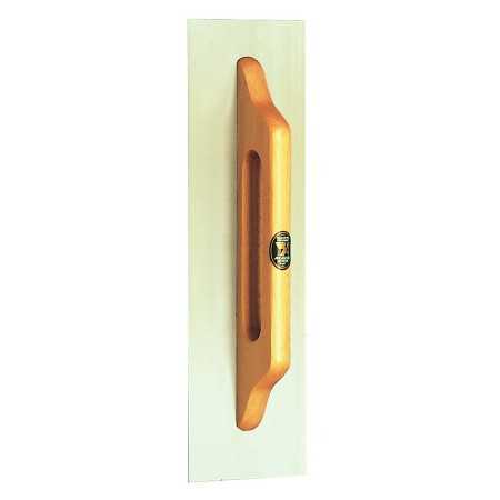 Frattone acciaio a due mani - 48x14 dentato - liscio