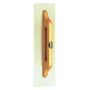 Frattone acciaio a due mani - 48x14 dentato - liscio