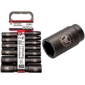 Bussole macchina tipo lungo - set pz.13 - att. 1/2"