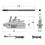 Tiro a fune ad argano     beta - 8148-kg.1600 - mt.20