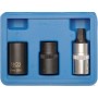 Chiavi bussola pentagonali - pz.3 - att.1/2" -