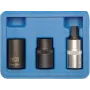 Chiavi bussola pentagonali - pz.3 - att.1/2" -