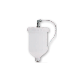 Serbatoio per aerografo - pressurizzato - nylon cc.600