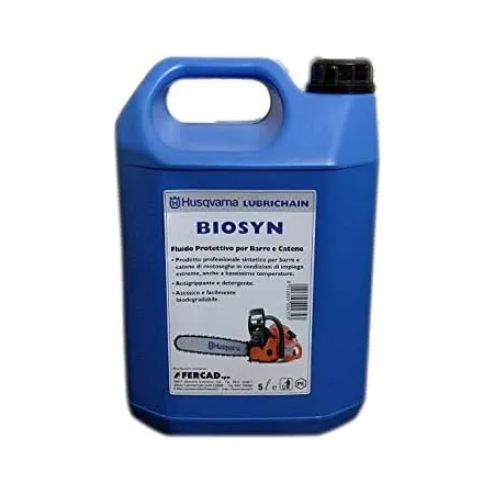 Olio protettivo catena biosyn - lt.5 husqvarna -