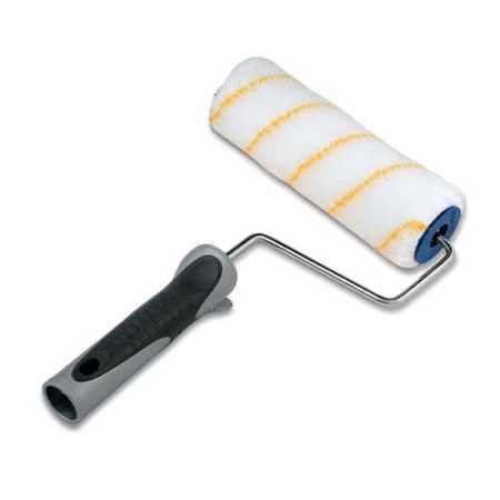 Rullo saten cm.20 - ricambio - nylon bianco c/riga gialla
