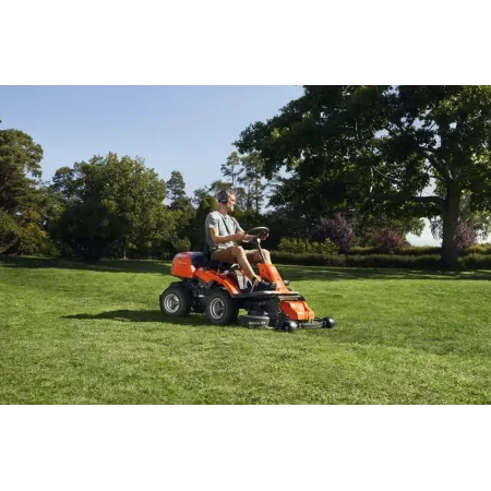 Trattorino rider husqvarna - serie2 - r214c c/piatto