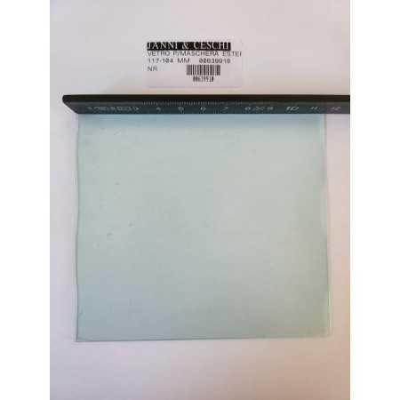 Vetro p/maschera esterno - 120-104 mm - 