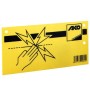 Cartello elettrificatori ranch - 25x13 - plastica