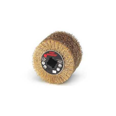 Ruota in filo ROSVER per 9741J, RFA 100x120x13, ruota in filo d'acciaio ottonato