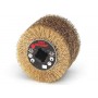 Ruota in filo ROSVER per 9741J, RFA 100x120x13, ruota in filo d'acciaio ottonato