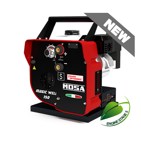 Motosaldatrice mosa - new magic weld - motore honda