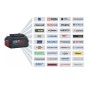 Caricabatterie           bosch - gal 18v-40 -