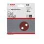 Fogli abrasivi d.115 v   bosch - 2608605104 - rossi-gr.60-pz.5