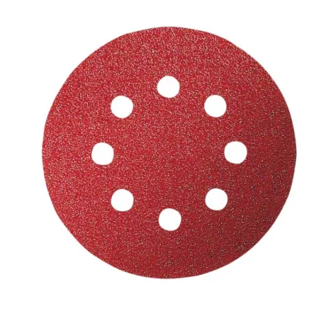 Fogli abrasivi d.115 v bosch - 2608605105 - rossi-gr.80-pz.5.