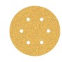 Fogli abrasivi d.150 v   bosch - 2608900813 - arancio-gr.40-pz.5