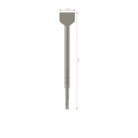 Scalpello-spatola        bosch - sds max - 300x80-1.618.601.008