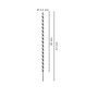 Punta legno lunga - d. 12x360 - bosch