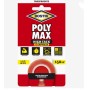 Nastro biadesivo poly max - trasparente - mm.19 x 1,5mt.