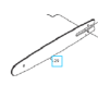 Barra per potatore Honda SSPP - Honda 72513-VL6-013HE