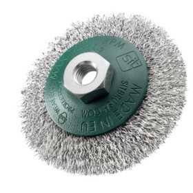 Spazzola circolare conica  sit - mm.90 m14 inox - f0,30