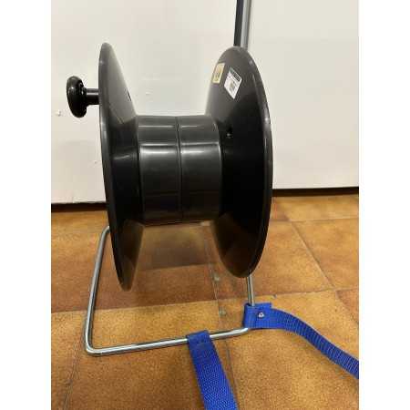 Avvolgitore x fetuccia/filo - recinti mucche - c/supporto metallico