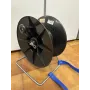 Avvolgitore x fetuccia/filo - recinti mucche - c/supporto metallico