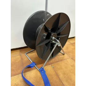 Avvolgitore x fetuccia/filo - recinti mucche - c/supporto metallico
