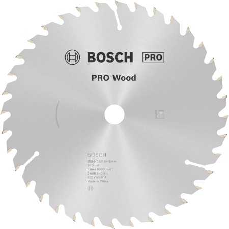 Lama circolare widia     bosch - 184x16-d.36 - op. wood