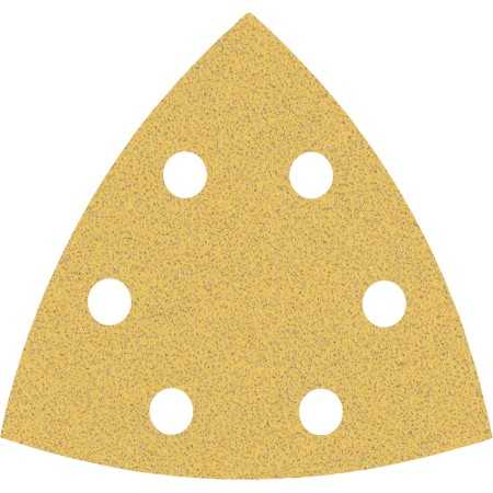 Fogli abrasivi x delta   bosch - best wood - d93mm g.80 - pz.5