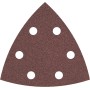 Foglio abrasivo a delta  bosch - f460 bfwp - gr.80 - pz.1