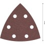 Foglio abrasivo a delta  bosch - f460 bfwp - gr.80 - pz.1