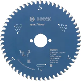 Lama circolare widia bosch - 184x30-d.56 - expert for wood
