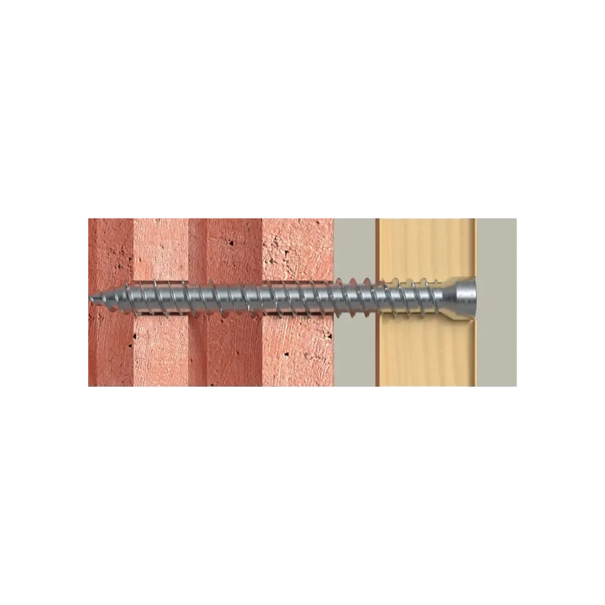 Vite lunghezza 50 mm per fissaggio supporti su scatole Vimar 07939 Vite lunghezza 50 mm per fissaggio supporti su scatole Vimar 07939