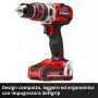 Trapano avvitatore einhell pro - tp-cd 18/70 li i - line pro con 2 batt.da 2,0 ah