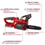 Elettrosega batteria   einhell - ge-lc 18 li - kit 1x3,0ah